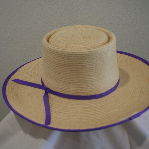 Sun Body Reata Hat 7 (56) Woven Straw Violet Ribbon main image 5